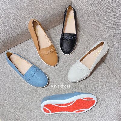 Min's Shoes - Giày Slip On Da Mềm Êm Chân GL68