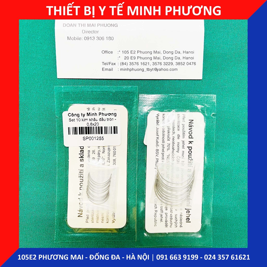 Set 10 kim tập khâu các loại