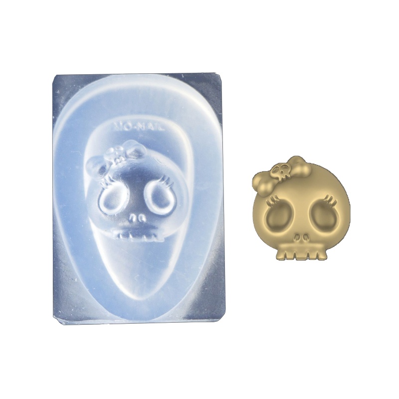 Khuôn Silicone Tạo Hình Trang Trí Móng Tay 3D DIY