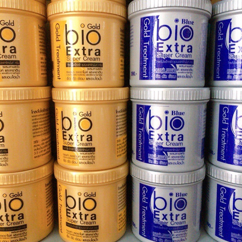 💐Kem Ủ- Hấp tóc siêu thơm mượt Bio Extra Super Cream nội địa Thái hũ 500mL