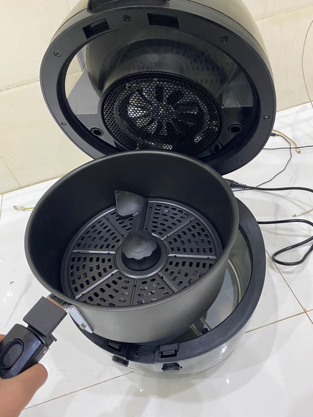 nắp nồi mở rộng