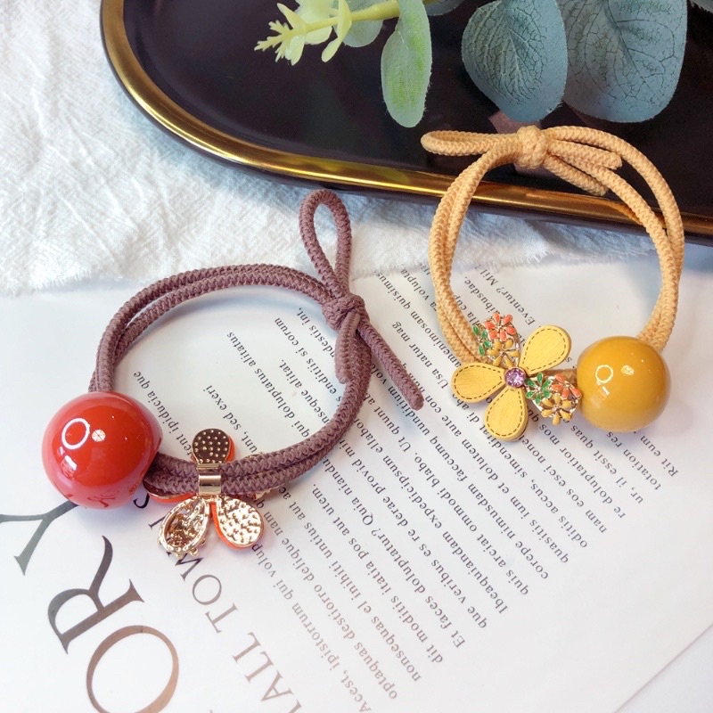 Dây cột tóc nữ phong cách Hàn Quốc. Mẫu mix ngẫu nhiên