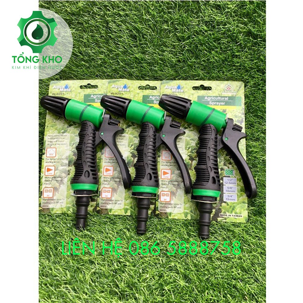 Đầu vòi xịt phun tưới nước đa năng - Tổng kho kim khí điện nước 9201
