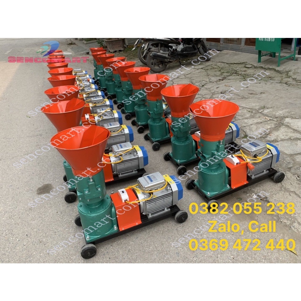 Máy Ép Cám Viên S150 Làm Thức Ăn Cho Gia Súc Gia Cầm Giá Tại Xưởng