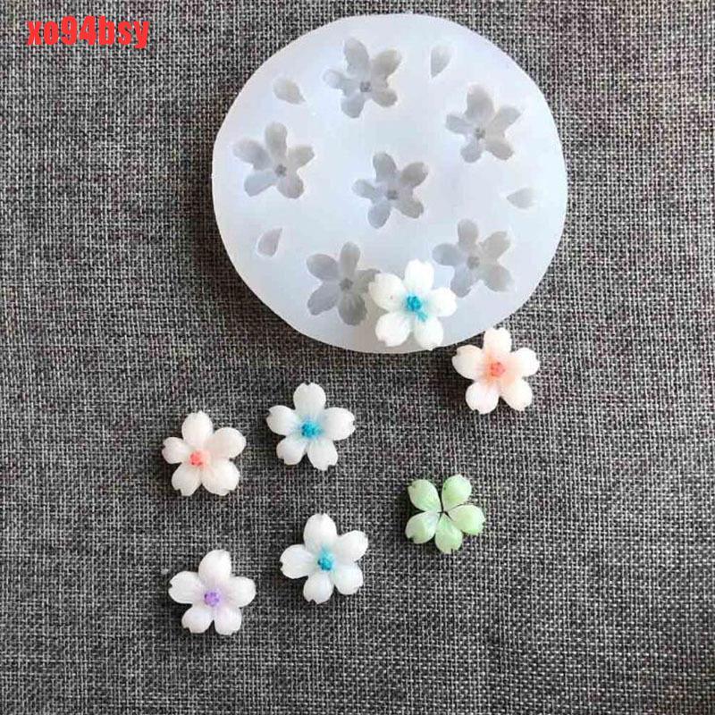 1 Khuôn Silicone Hình Hoa Làm Trang Sức Thủ Công 94bsy