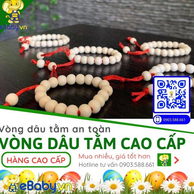 Vòng dâu tằm cho bé - Vòng cho trẻ sơ sinh - Vòng dâu tằm cho bé ngủ ngon - Vòng dâu tằm