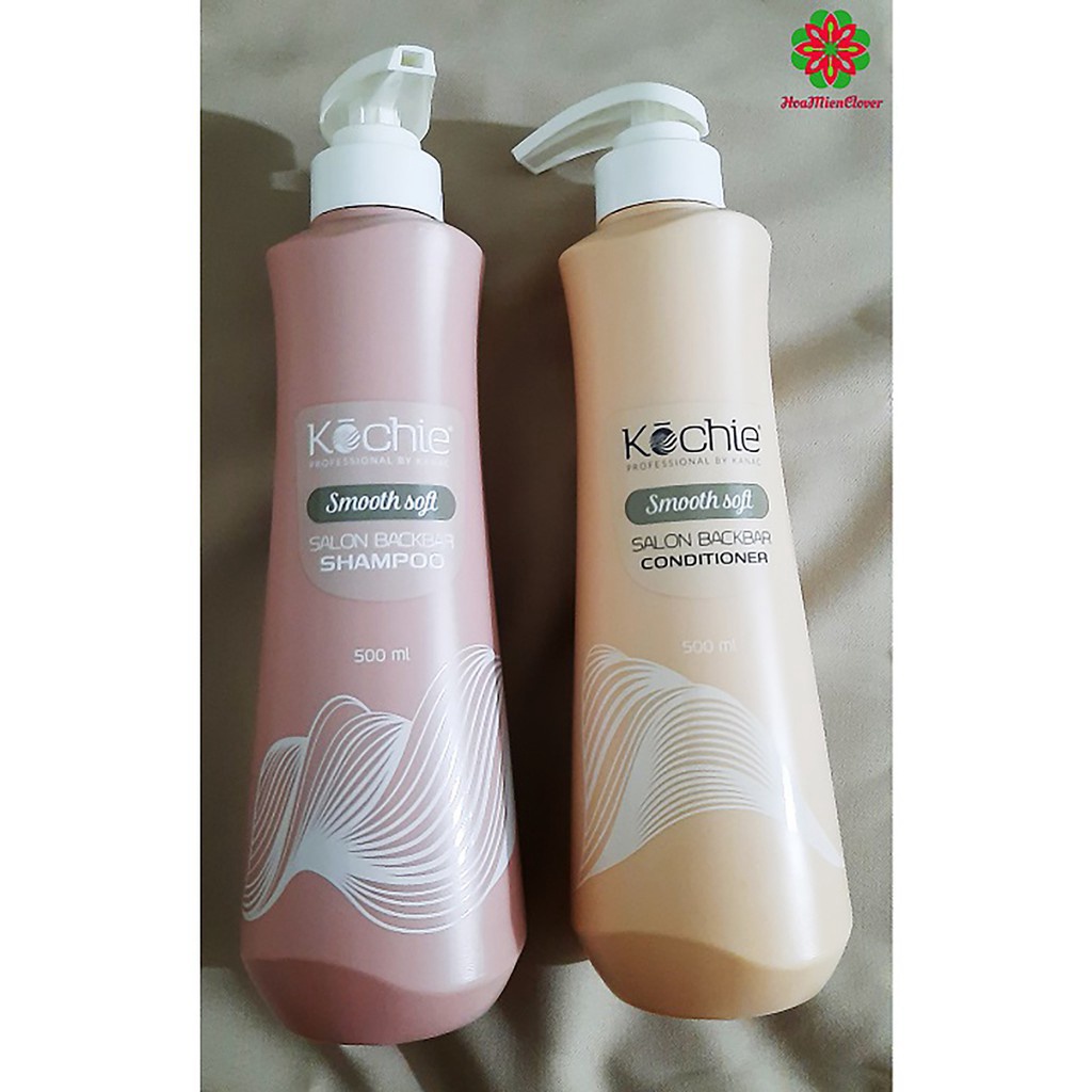 Cặp Dầu gội xả KOCHIE SALON BACKBAR 500ml x2