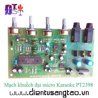 Mạch khuếch đại micro Karaoke tạo tiếng vang