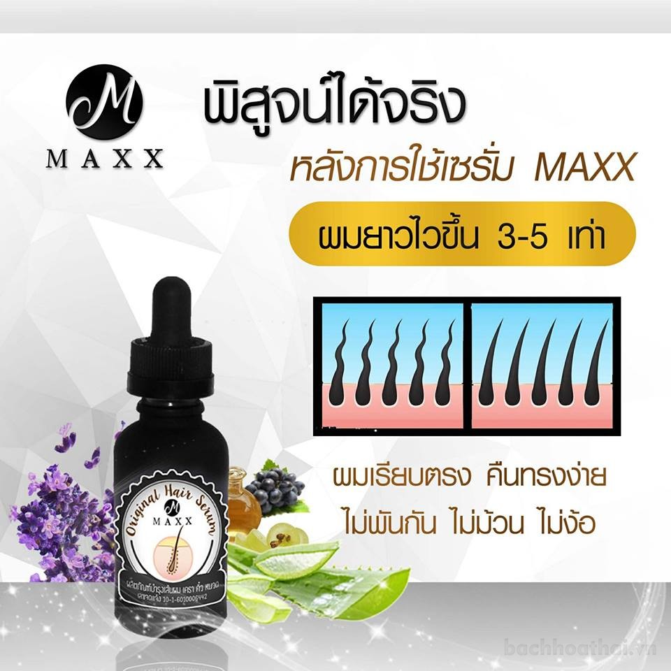 Serum ƙích nang lông Maxx Original Hair