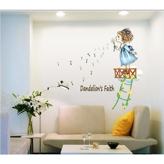 Decal dán tường cô bé tinh nghich binbin eb106