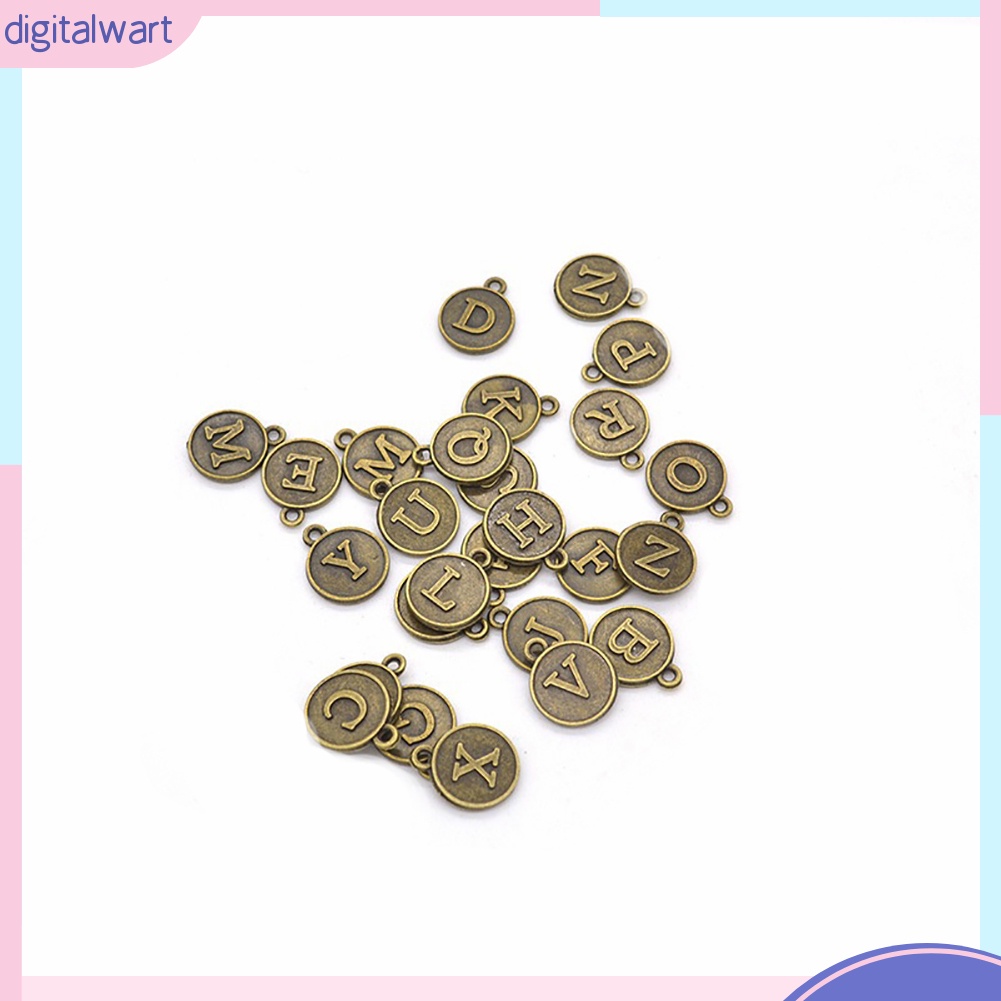 Set 26 họa tiết khắc chữ dùng trong làm đồ trang sức