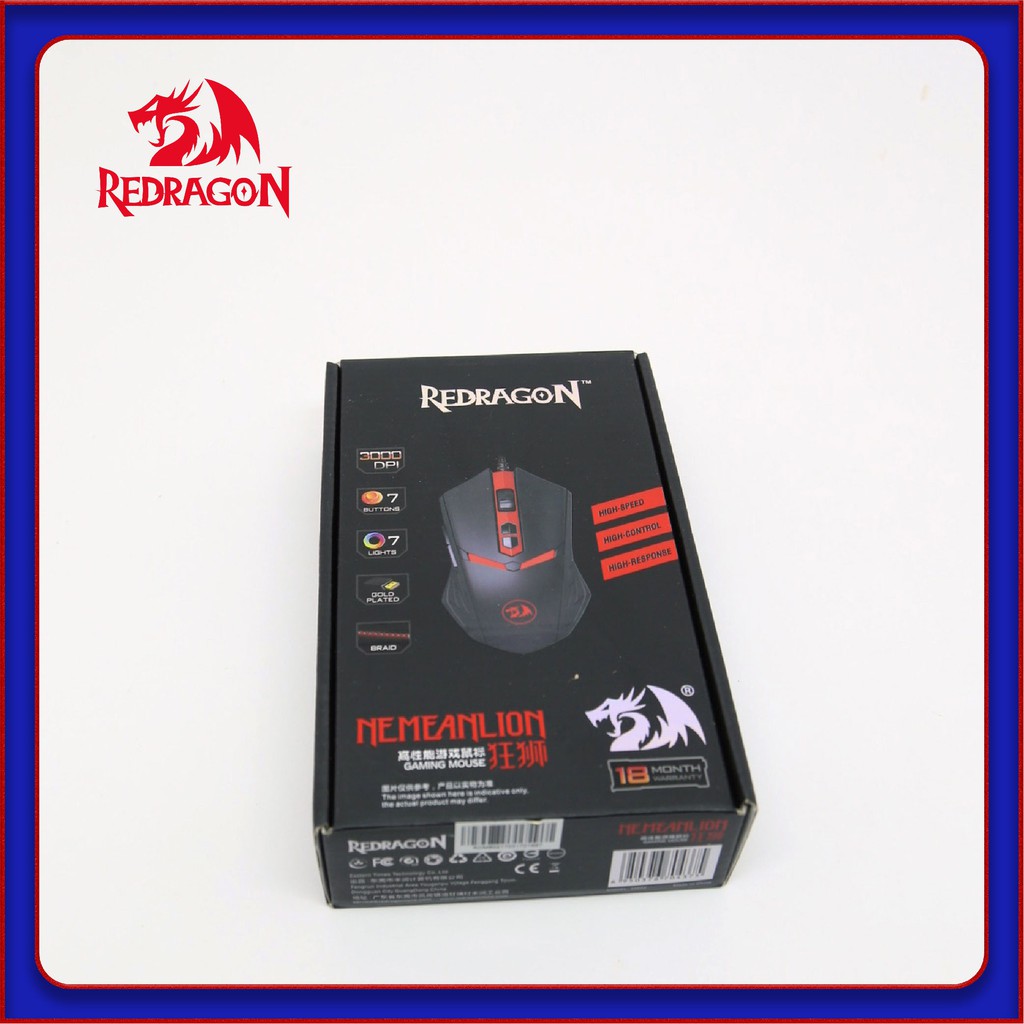 Chuột Chuyên Game Redragon Nemeanlion M602 (Đen)