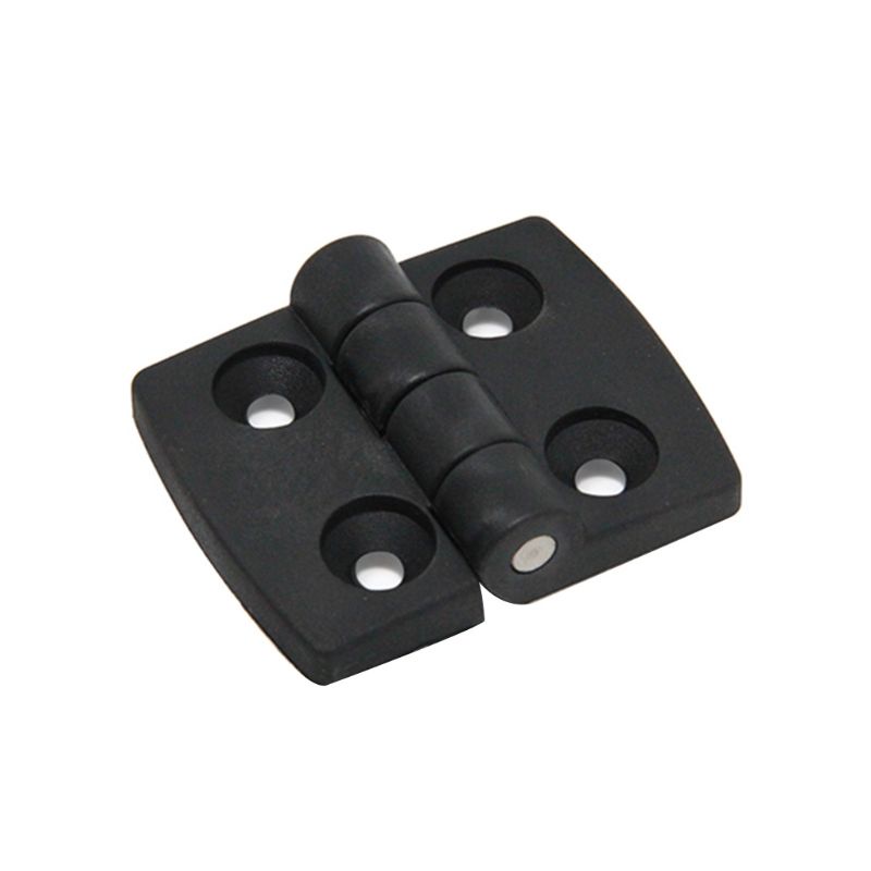 Set 10 Bản Lề Cửa Mini Bằng Nhựa Màu Đen