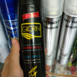 Keo xịt tóc Glorin 420ml date new2019 (mềm,cứng, siêu cứng)
