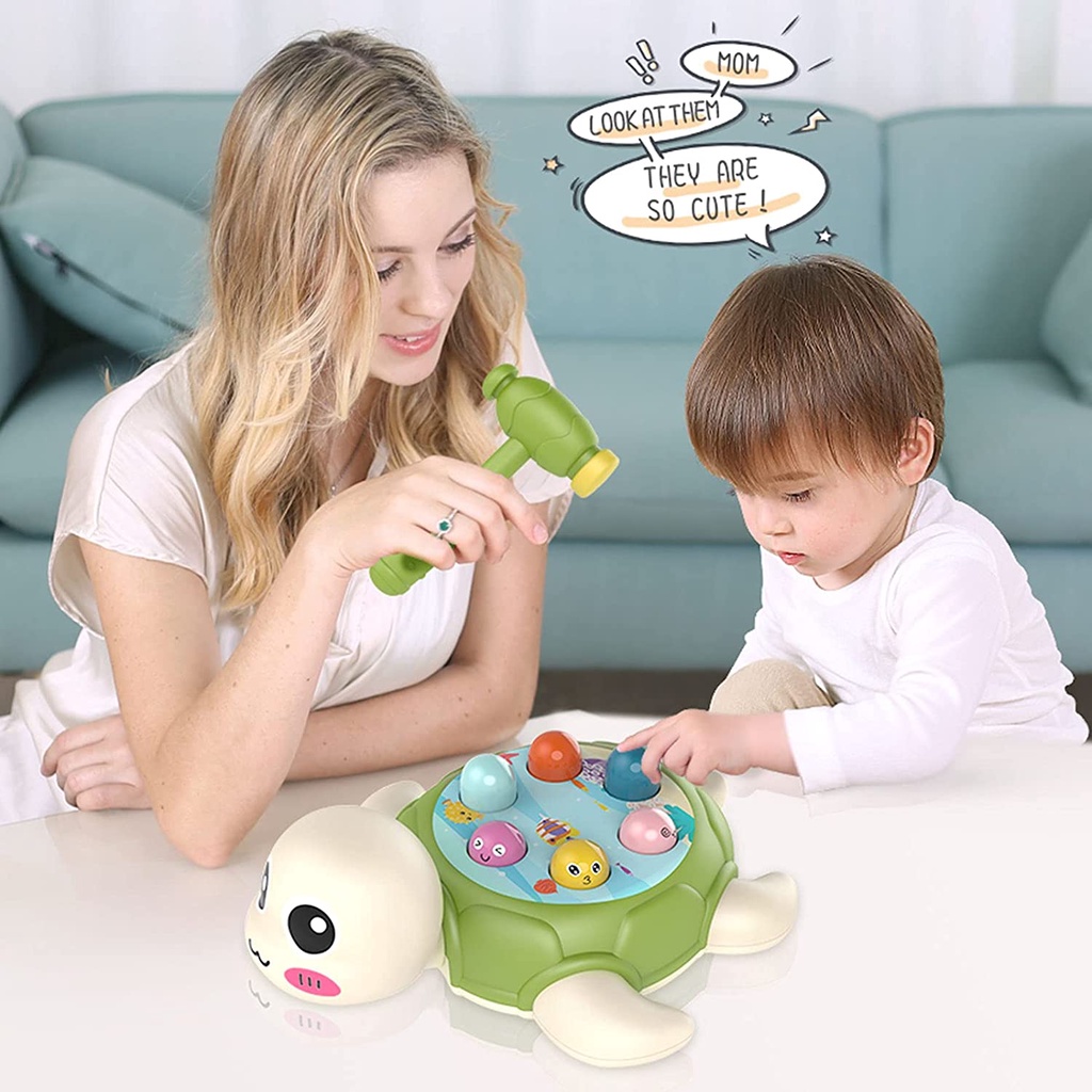 Bộ Đồ Chơi Búa Gõ Phát Triển Trí Tuệ Cho Bé