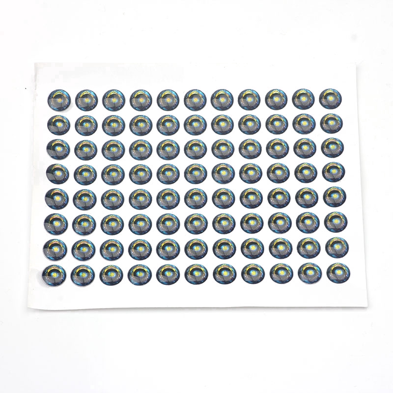 Mắt cá giả 4D kích cỡ 3 - 9mm dùng làm mồi câu cá