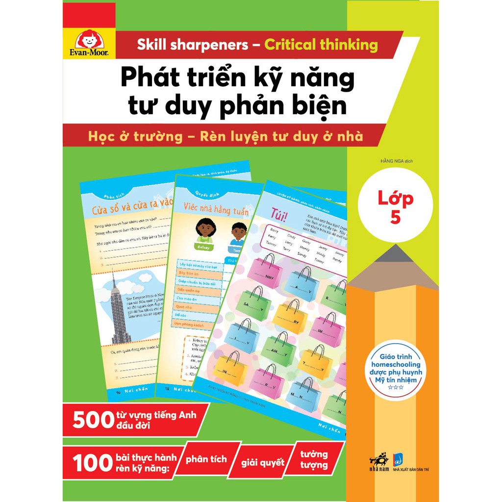 Sách - Phát Triển Kỹ Năng Tư Duy Phản Biện – Lớp 5