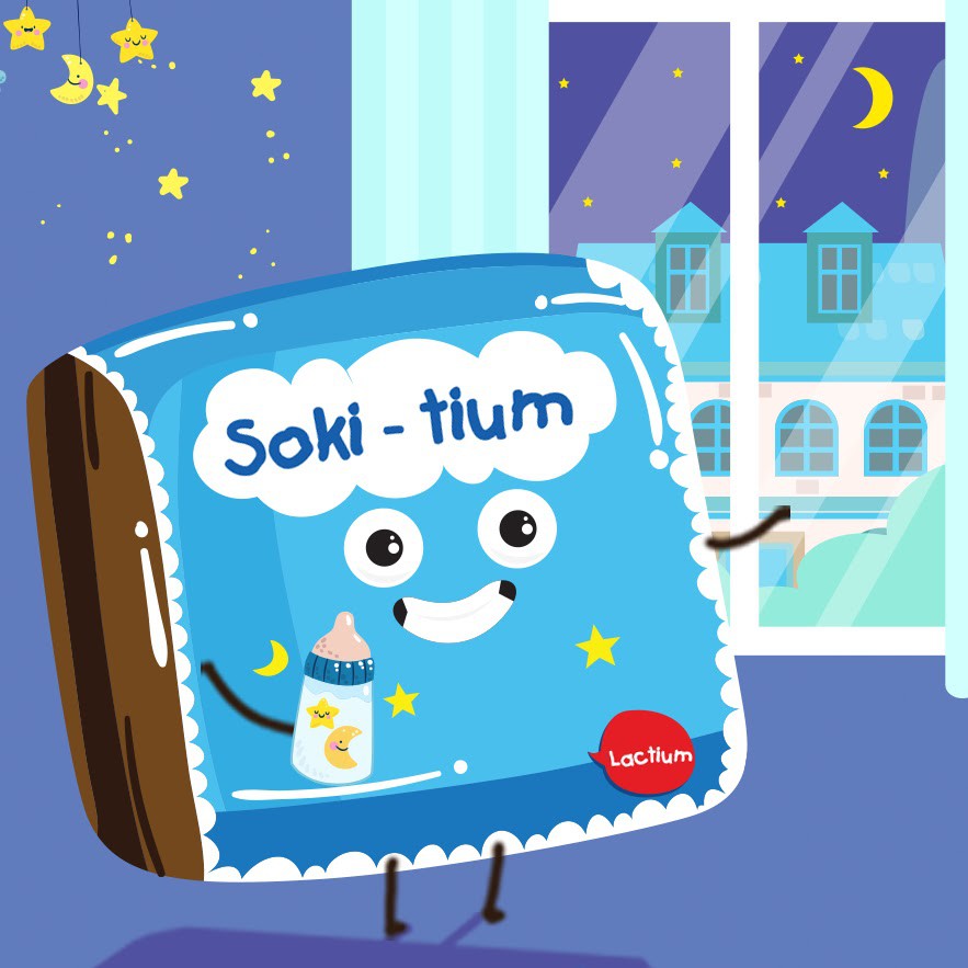 SOKI TIUM - Sữa non giúp bé ngủ ngon - Colostrum - SOKITIUM