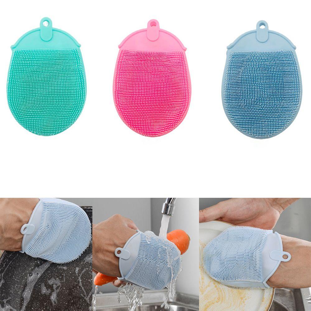 YOLA Găng tay đi tắm Mềm Mại Tẩy Tế Bào Chết Kèm Móc Tiện Dụng