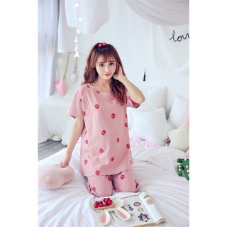 Bộ đồ bầu cho con bú cộc tay - MBC012