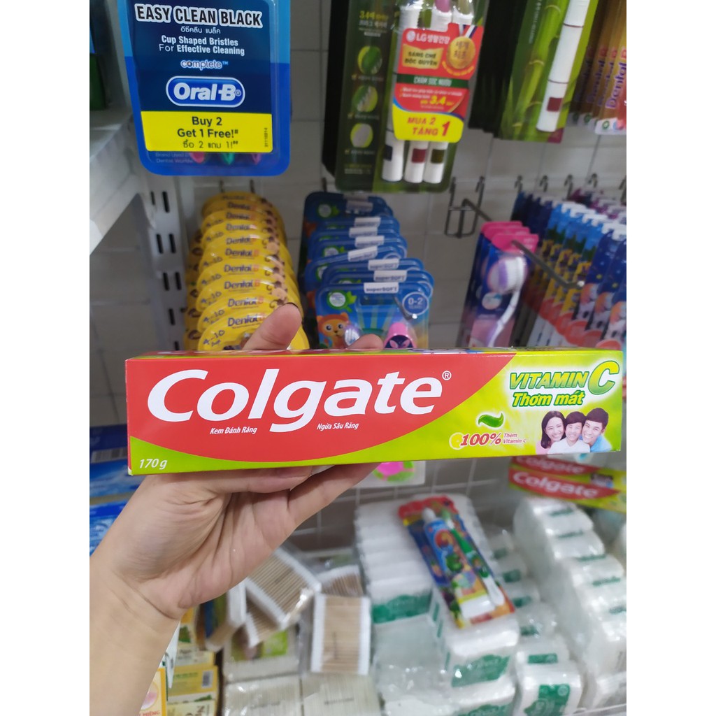 Kem đánh răng colgate vitamin c tuýp 170g