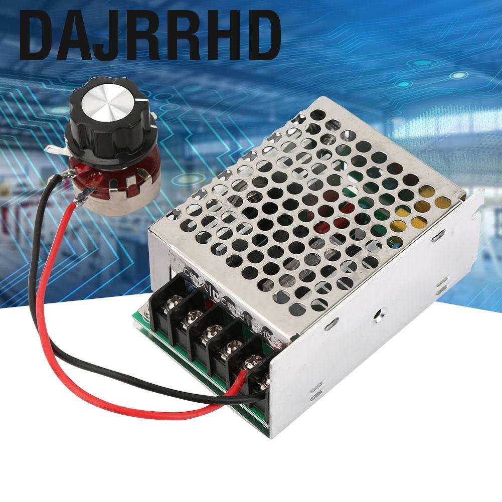 Dajrrhd 220V AC Single-phase Motor Speed Controller Governor 4KW DC Control