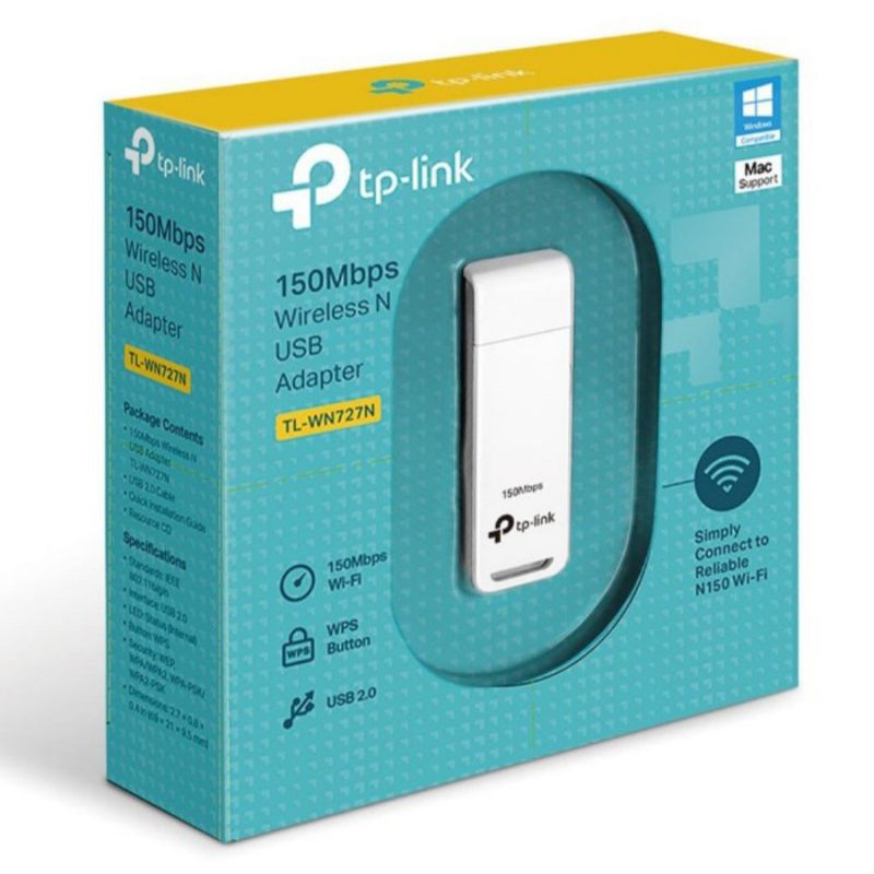 Đầu Nối Không Dây 150 Mbps Tp-Link Tl-Wn727N