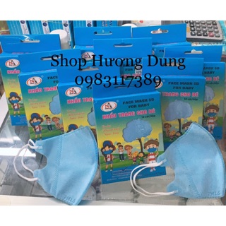 Khẩu trang y tế cho bé 5D Mask Kid Nam Anh - Hộp 10 chiếc