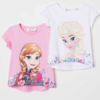 Freeship 99k TQ_Áo phông in hình elsa rất xinh
