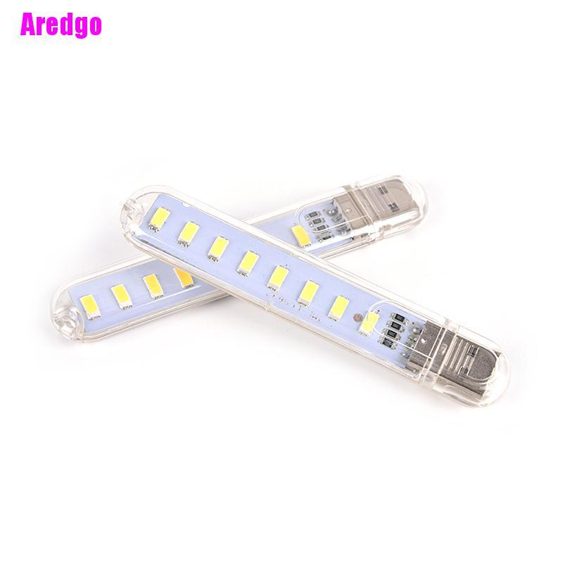 Đèn led usb 8 bóng mini di động tiện dụng cho pc / laptop