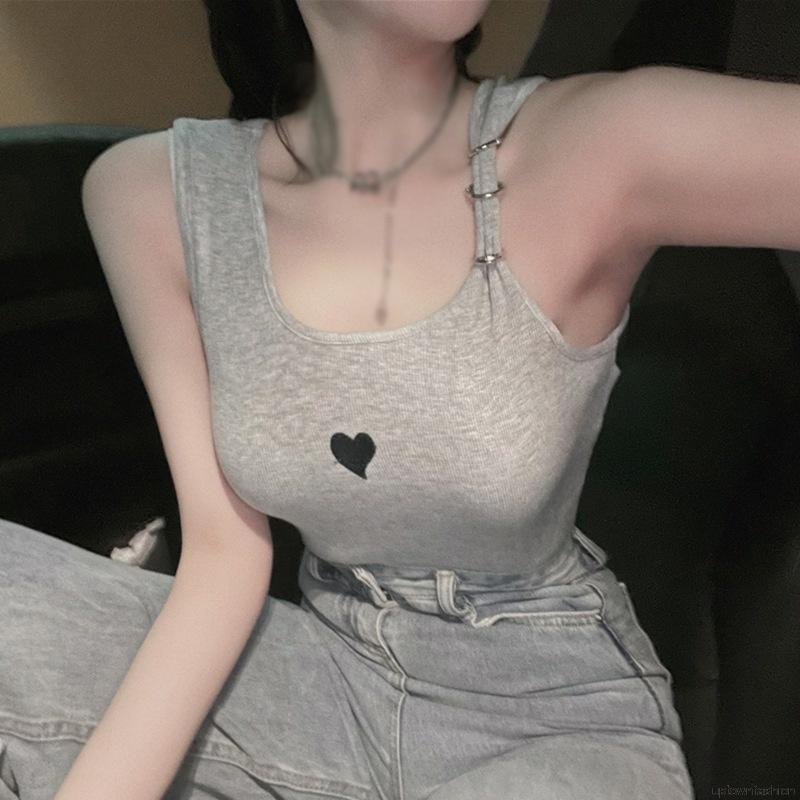 Áo Thun Không Tay Dáng Ôm Thời Trang Mùa Hè Cho Nữ
