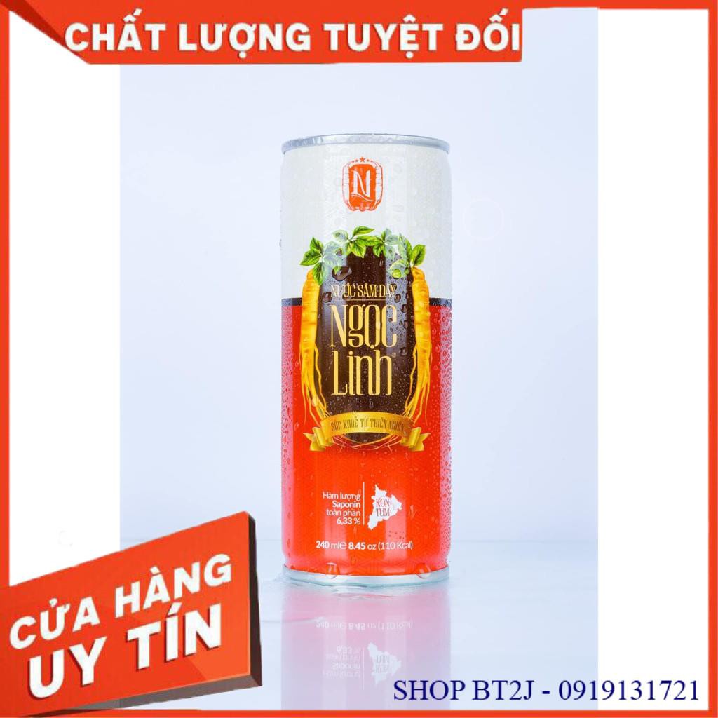 Nước Uống Sâm Dây Ngọc Linh -  Thùng 24Lon