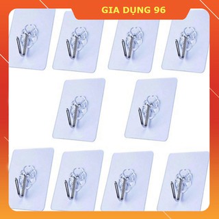 Móc dán tường đơn siêu chắc 10 chiếc