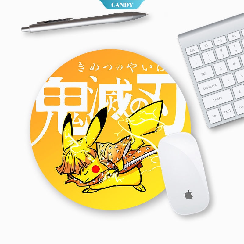 Miếng Lót Chuột Máy Tính 22CM Họa Tiết Hoạt Hình Dễ Thương