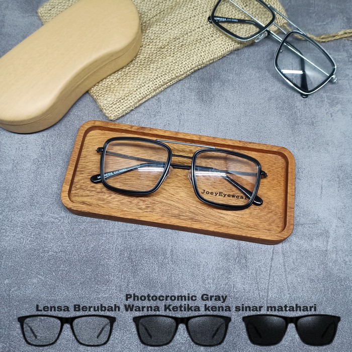 Đặt hàng trực tiếp DOWNEY JR FRAME ROBERT Kính + Ống kính PHOTOCROMIC GRAY TN7283