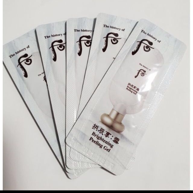 Combo 10 gói Tẩy tế bào chết dưỡng trắng da Whoo | BigBuy360 - bigbuy360.vn