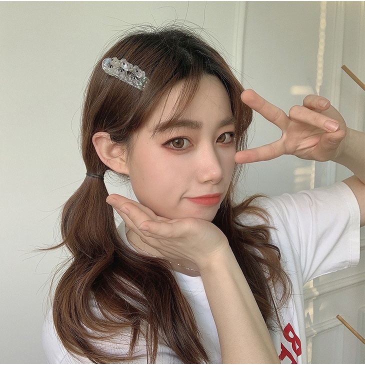 Kẹp búi tóc càng cua hình gấu mập cute phong cách Hàn Quốc cho nữ