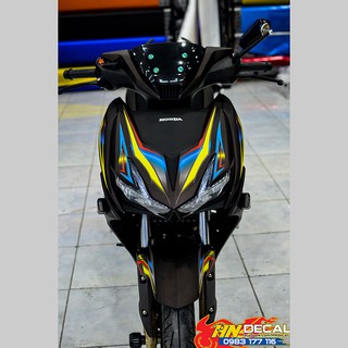 Tem Trùm Winner X Đen Cầu Vồng