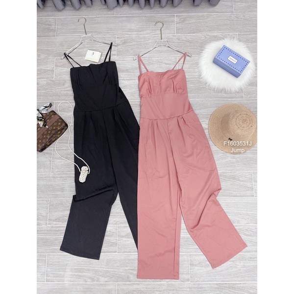 Jumpsuits dài 2 dây ống suông