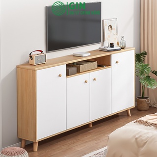 Tủ kệ tivi 4 ngăn phòng khách, tủ để đồ đa năng iga - gp219