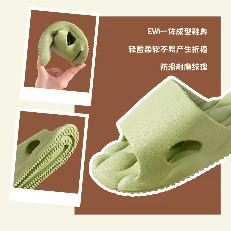 Dép Đi Trong Nhà Đế Dày Mềm Mại Chống Trượt Thời Trang Mùa Hè Cho Nữ