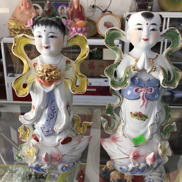 Tiên đồng-ngọc nữ  cao 25-30cm