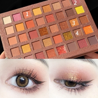 (Hàng Mới Về) Bảng Phấn Mắt Nhiều Màu Chống Thấm Nước Chất Lượng Cao