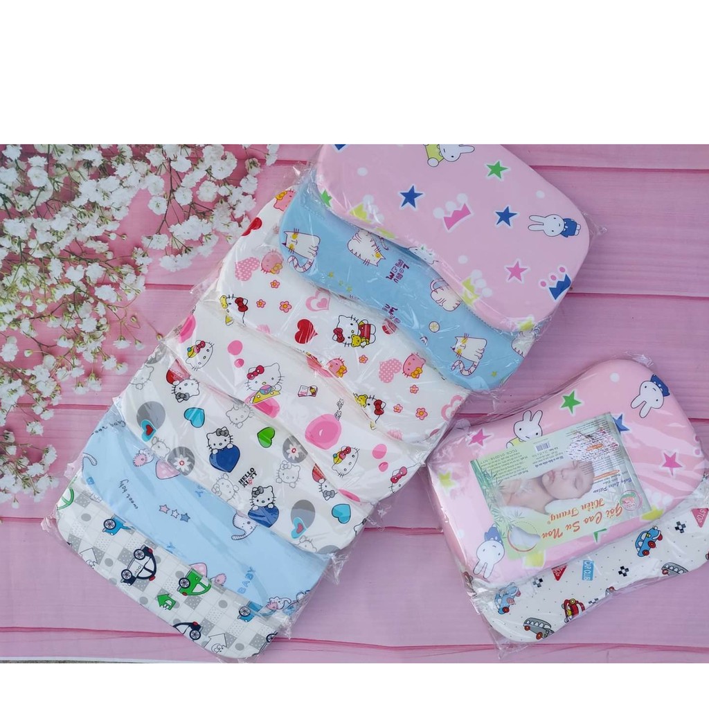 Gối cao su non dành cho bé từ 0-12 tháng tuổi