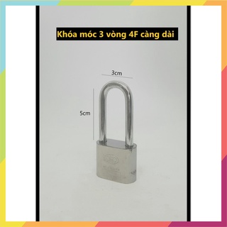Khóa móc càng dài SOUCBE CIRCLE 4F chất liệu hợp kim, bền bỉ với thời gian