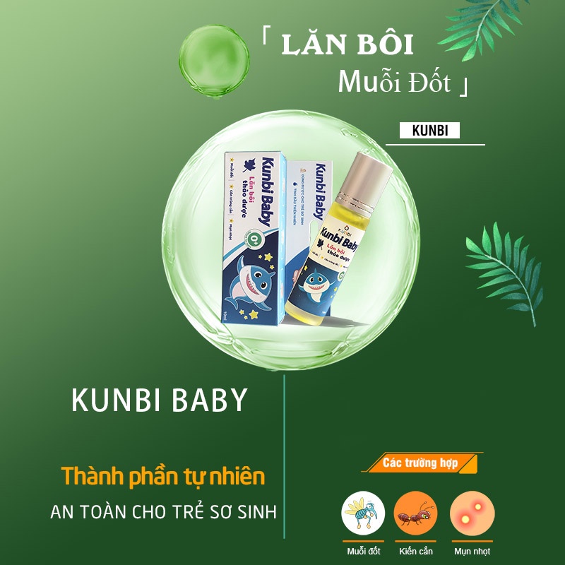 Lăn bôi muỗi đốt, côn trùng Kunbi TH122055