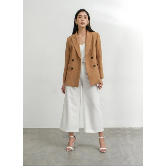 Quần Đũi/ Quần Baggy Nữ A NEW DAY Culottes Dáng Dài Linen Eo Bản Chun Co Giãn Chuẩn Xịn- Hàng VNXK