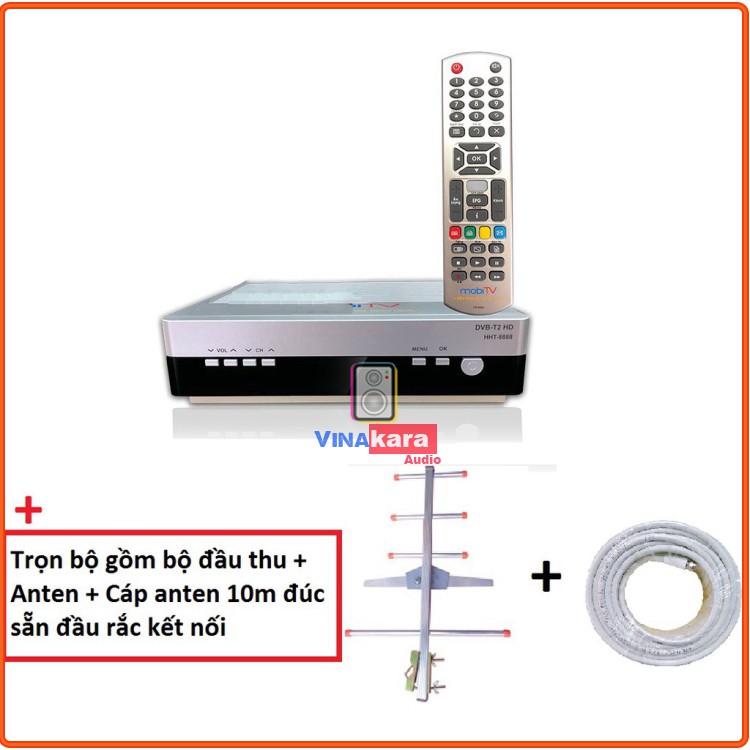 Đầu thu truyền hình MobiTV DVB-2T HHT-8888 Chính hãng