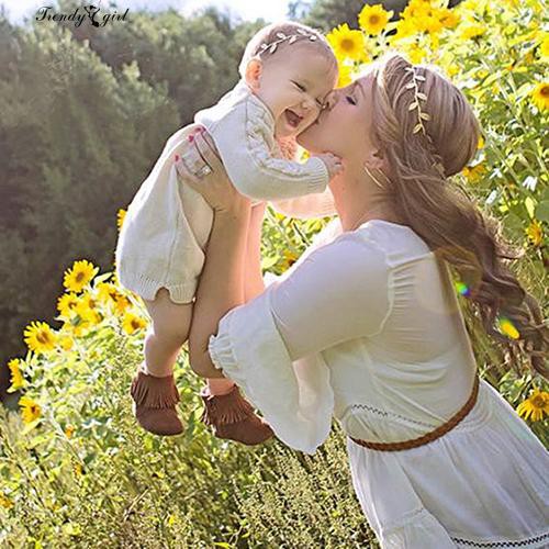 Dây chuyền mặt hình lá vàng dành cho mẹ và bé