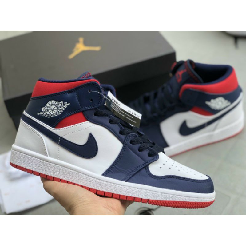 Giày bóng rổ Air Jordan 1 Mid SE USA | BigBuy360 - bigbuy360.vn